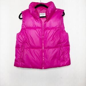 OLD NAVY Pink Puffer Vest